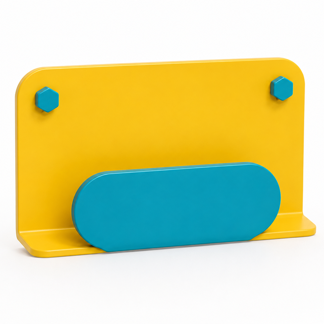 Playful Vinyl Record Wall Mount
